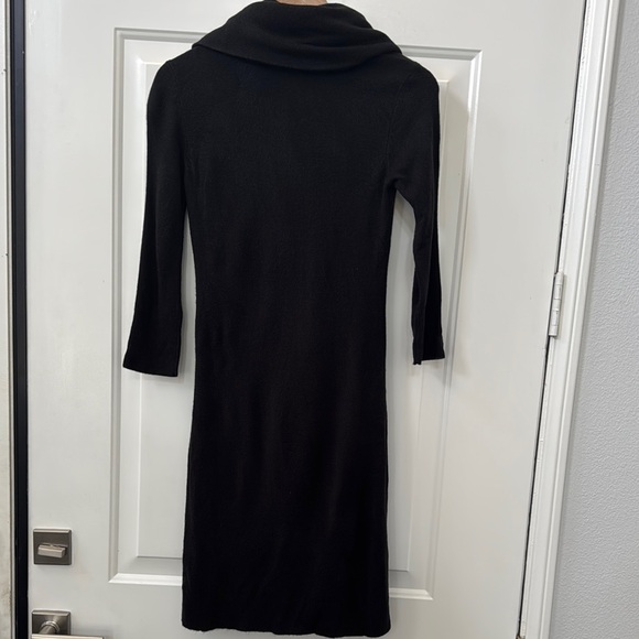 New York & Company Black Long Sleeve Dress - Picture 4 of 6